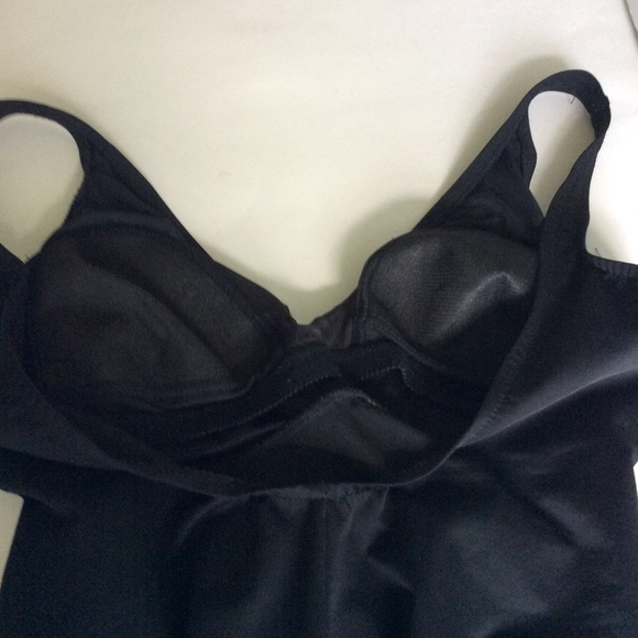 Miraclesuit Swimsuit Womens Medium Black One Piece Embellished Slimming Support - Picture 10 of 16